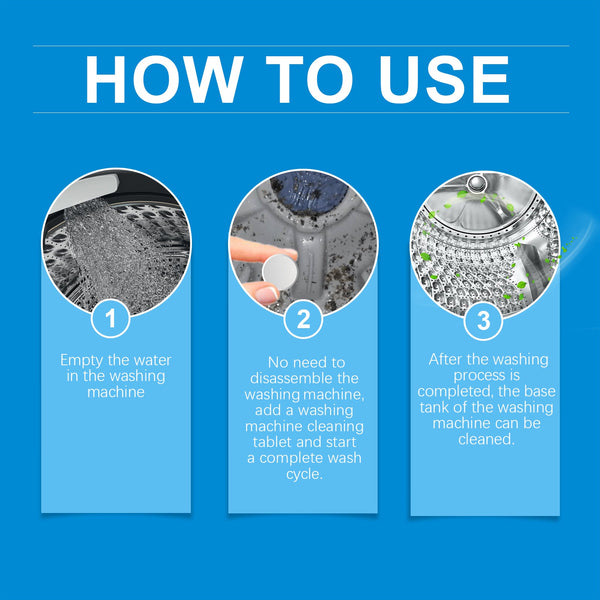 washing machine cleaning effervescent tablets, washing machine slot stains cleaning dirt cleaning odor effervescent tablets