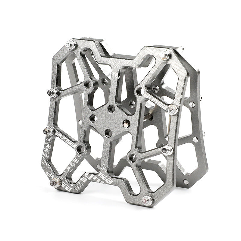 New Road Bike Lock Pedal Turn Flat Pedal Mountain Bike Quick Release Lock Piece Bicycle Splint Pedal Cycling Accessories