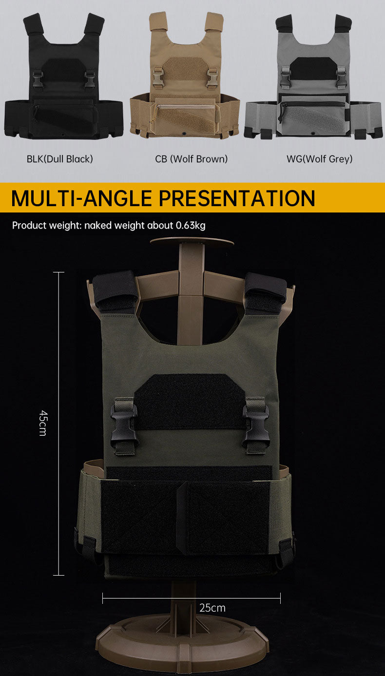 QASM Chest Buckle Waist Seal Storage Bag Little Dinosaur AC-1 Lightweight Tank Set