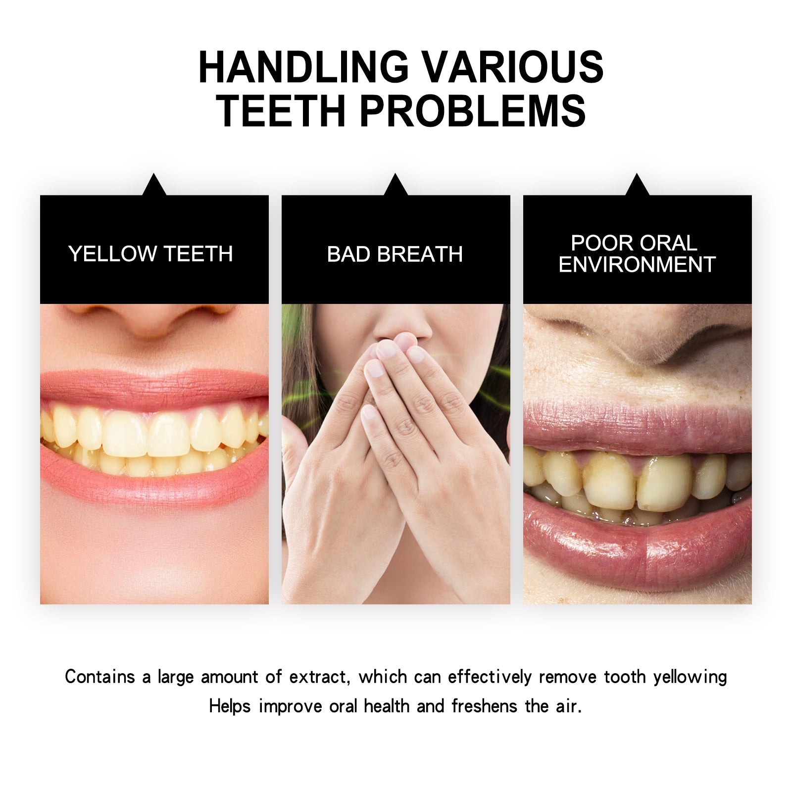 Teeth Whitening Powder, Teeth whitening beauty teeth cleaning tartar teeth yellow smoke teeth care for the mouth