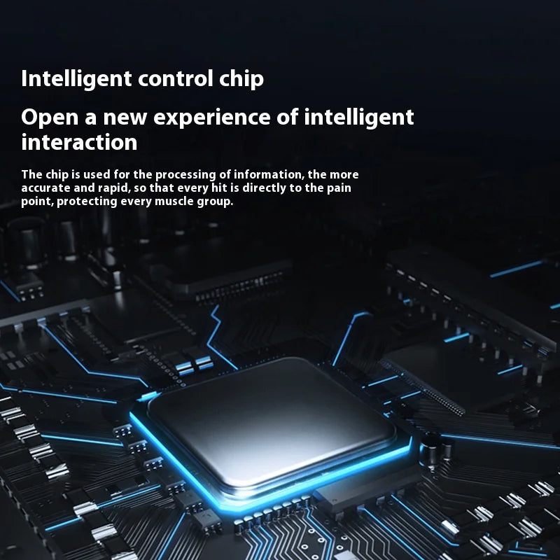 New Intelligent High Frequency Massage Gun Electric Deep Tissue Muscle Relaxation Fitness Body Massager Fascia Gun