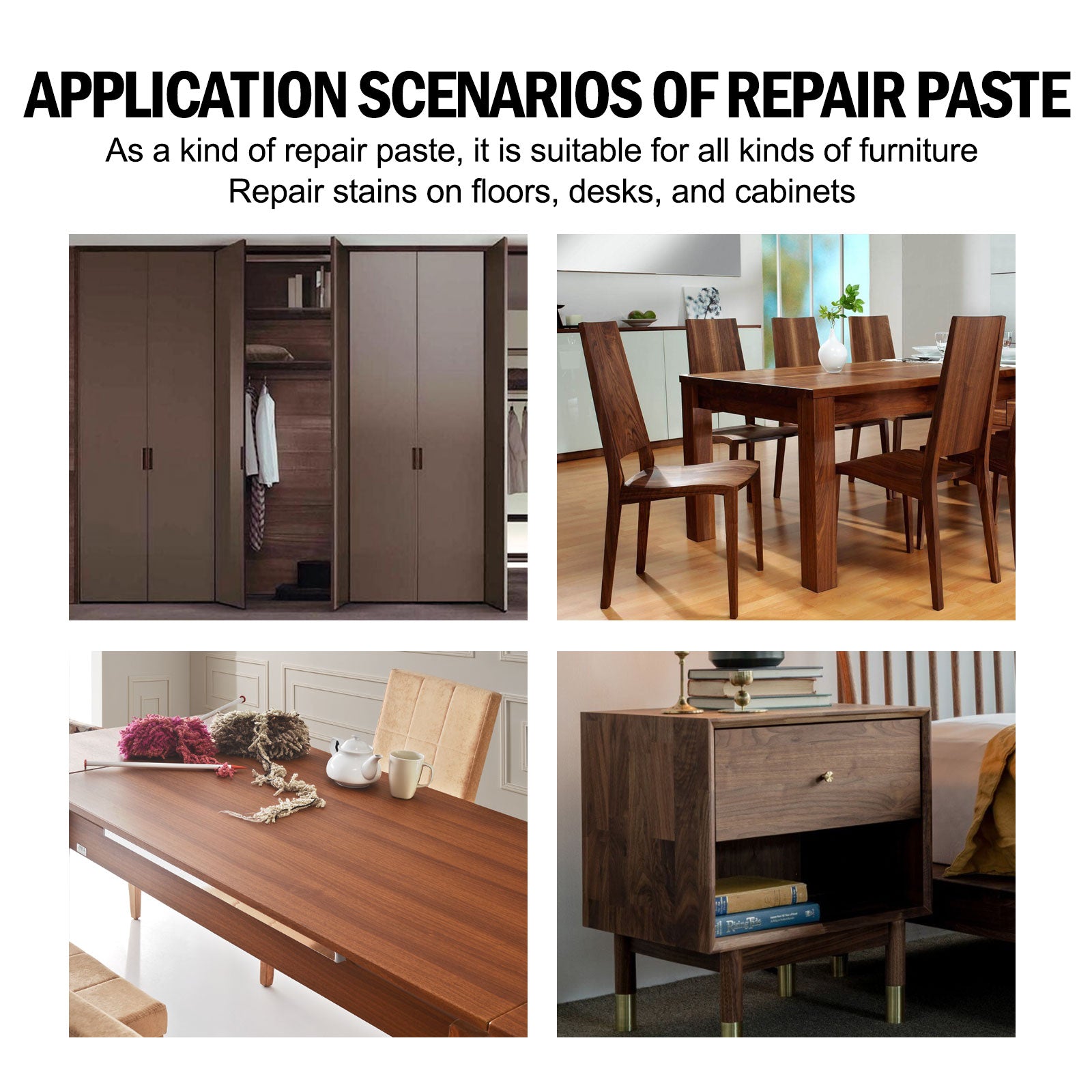 Wood Furniture Repair Kit Furniture Beauty Repair Material Repair Faded Touch Up Kit