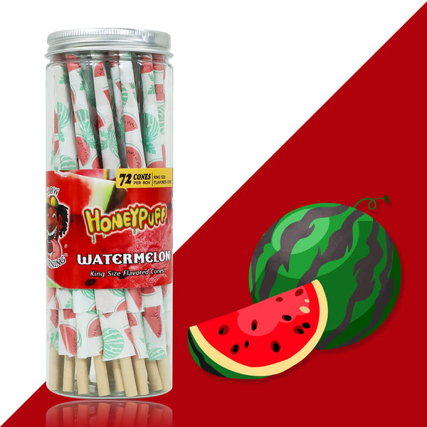 Cigarette roll paper fruit flavor horn tube 72 pack canned flavor paper