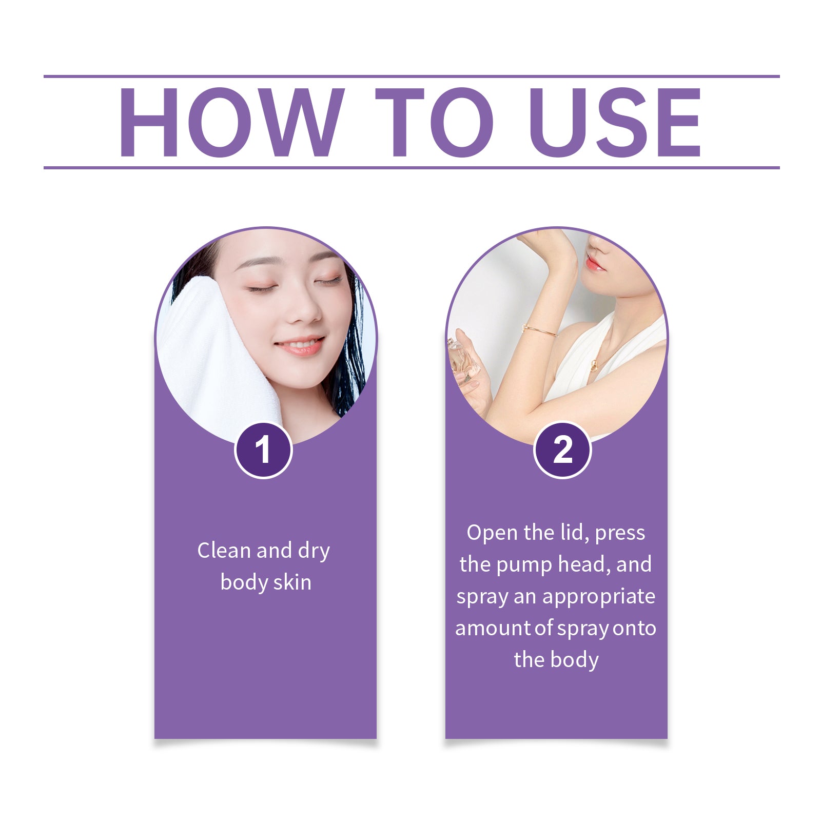 Lavender Body Perfume Spray, Lasting Fragrance Lavender Fragrance Refreshing Floral Perfume