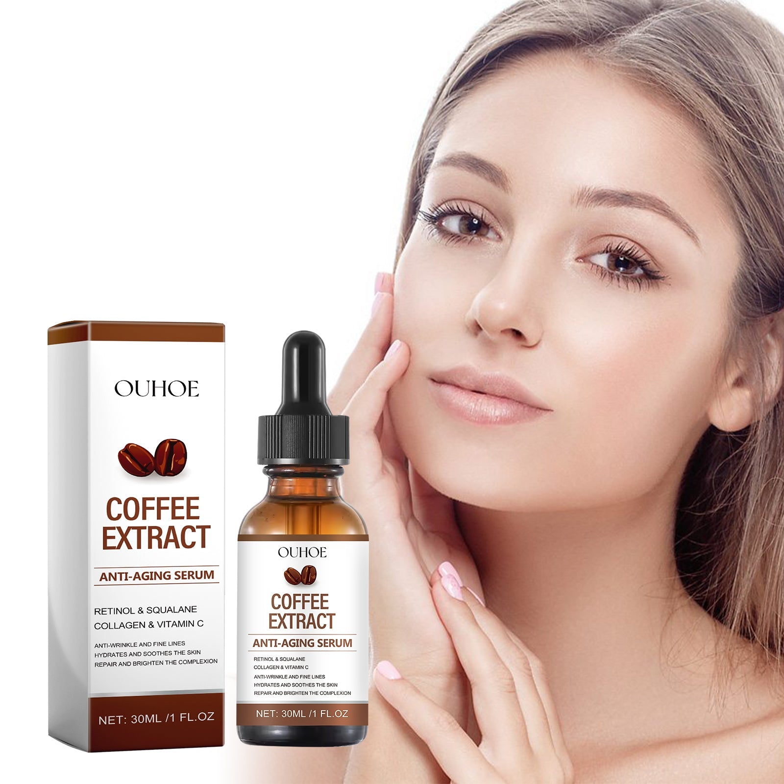 Caffeine Face Anti-Wrinkle Serum,