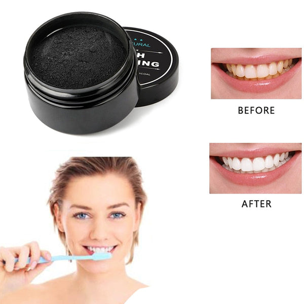1 PCS Teeth Whitening Oral Care Charcoal Powder Natural Activated Charcoal Teeth Whitener Powder Oral Hygiene - Gifts for You 'n Me
