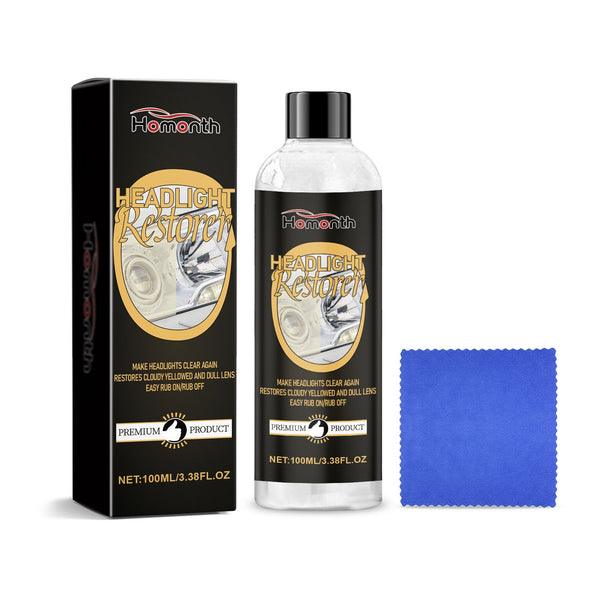 Car Headlight Repair And Polishing Set, Refurbished Coating Maintenance Brightening Lamp Care Set