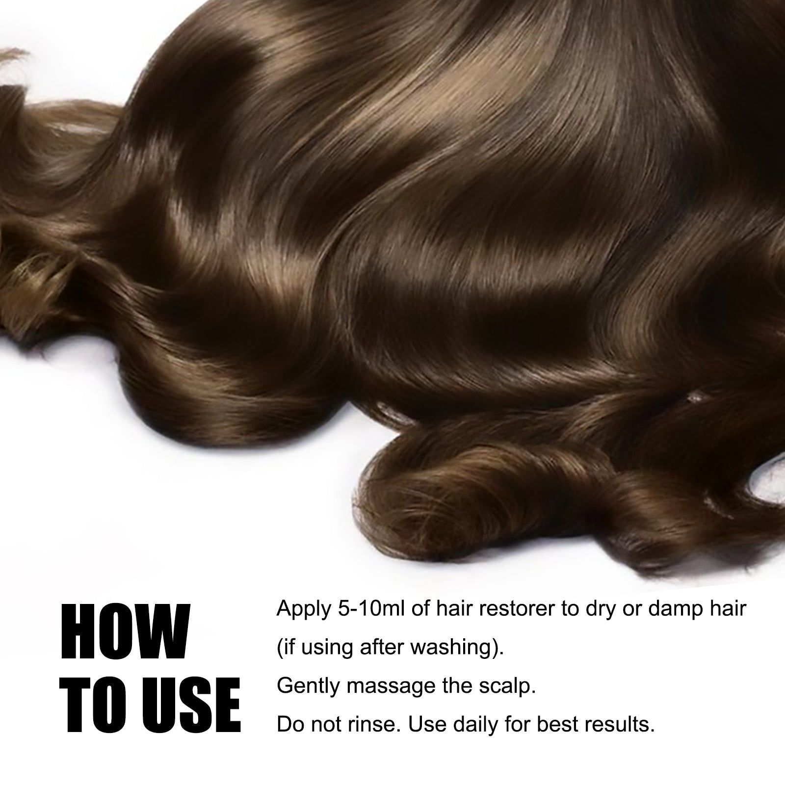 Hair Ampoule Serum For Dense, Volumizing, Moisturizing, Nourishing And Strengthening Hair