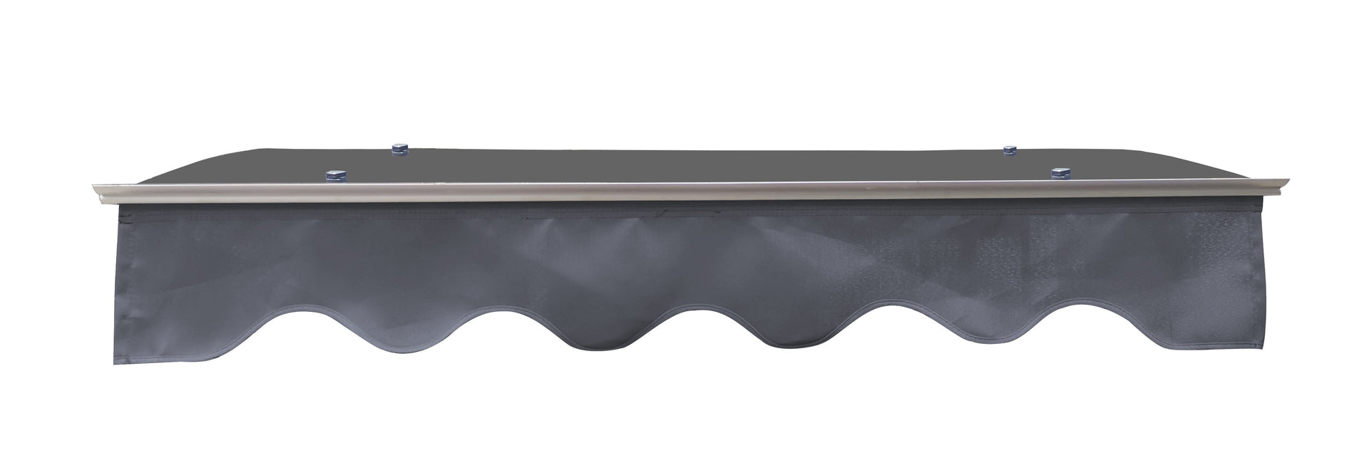 DA4734W Series Door Window Awning Made of 0.137 Inch Thick Crystal Polycarbonate Sheet in size of 47