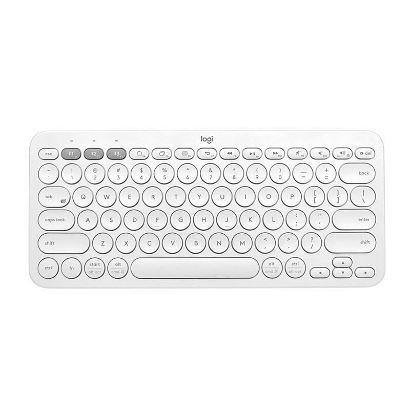 Logitech K380 Mini Bluetooth Wireless Keyboard Tablet Phone Pebble2+K390 Set