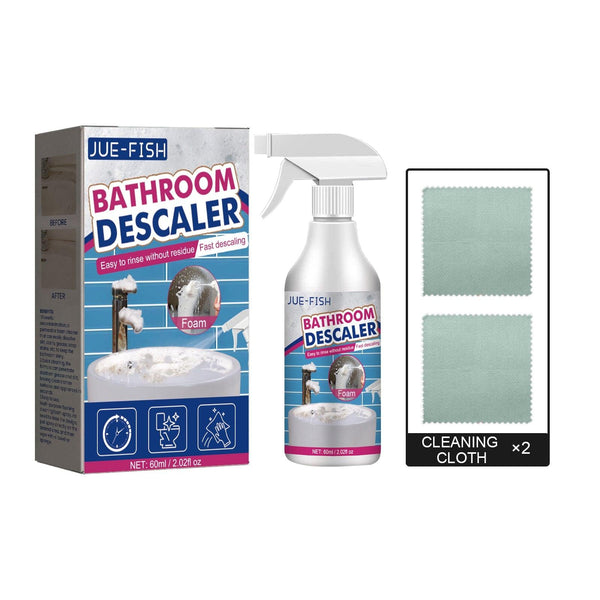 Bathroom Cleaner, Shower Room Glass Scale Cleaner Stainless Steel Wash Basin Bathtub Decontamination
