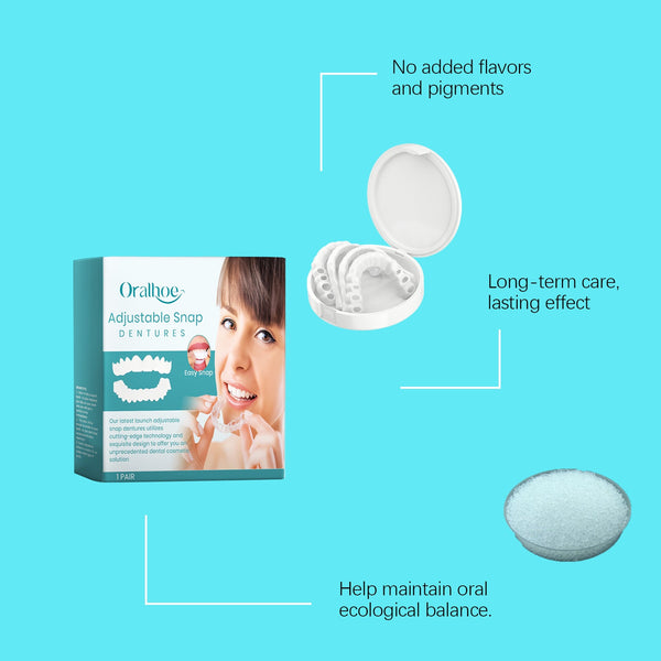 Adjustable Buckle Dentures, Comfortable Adjustable Dentures To Fit The Mouth Chewing Force And Fit The Teeth