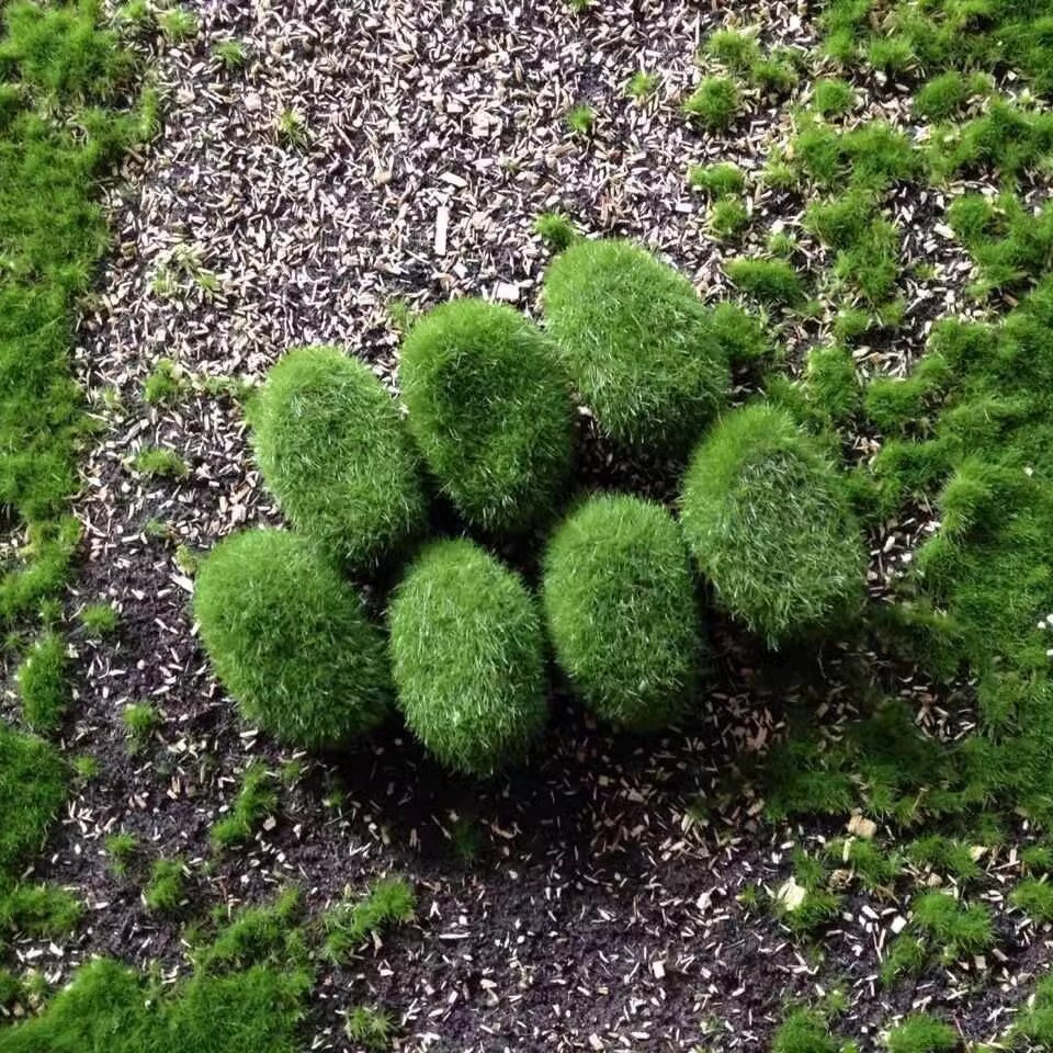 Mossy Stone Artificial Green Stone Mossy Rock Flower Arrangement Material