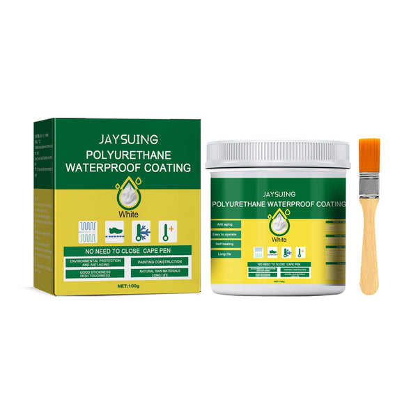 Polyurethane Waterproof Coating, Roof Bathroom Pipe Leakproof Smashing Brick Transparent Waterproofing Agent Wall Paint