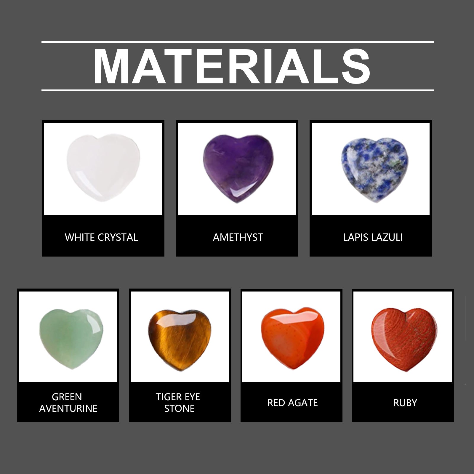 Heart Healing Crystal Chakra Kit