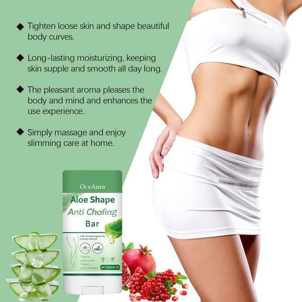 Aloe Vera Slimming Anti-Wrinkle Bar Moisturizing And Nourishing Massage Body Shaping Anti-Wrinkle Moisturizing Lifting Bar