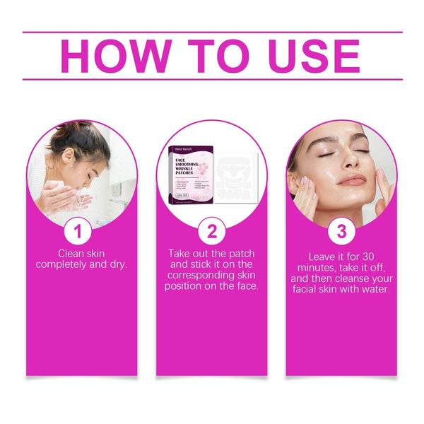 Facial Care Patch Facial Relaxation Skin Massage Treatment Nourishing Skin Care Massage Patch