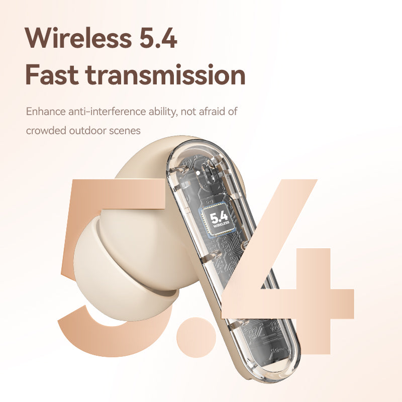 M69 Wireless Bluetooth Earphones In Ear Mini Long Range Sports Noise Reduction Universal Digital Display Earphones