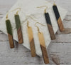 Resin Wood Earrings - Surprise Me!