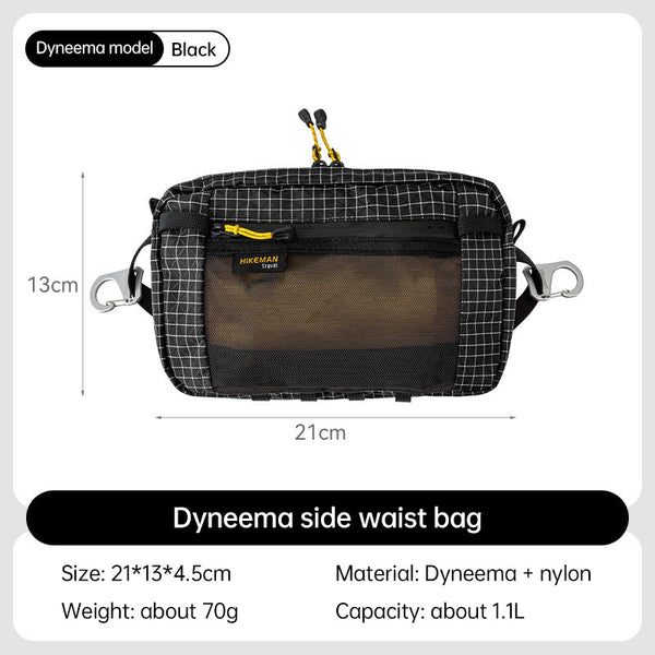 Hikeman - UHMWPE Outdoor Waist Pack for Hiking/Camping/Cycling, Phone & Gear Storage