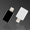 8 Pin Male To Female Usb 3.0 Otg Adapter For iPad / iPhone- White - Black