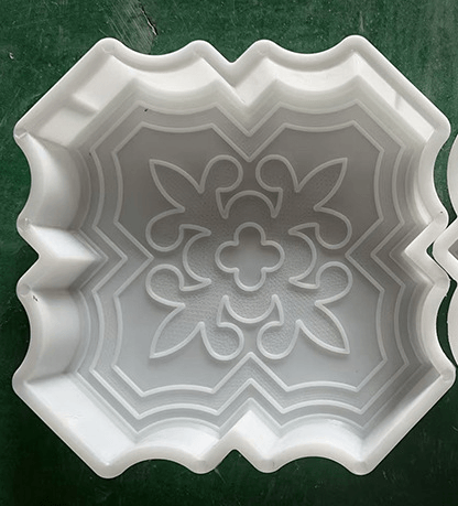 Plastic cement floor tile mold garden greening road concrete color brick mold box combined cement brick mold