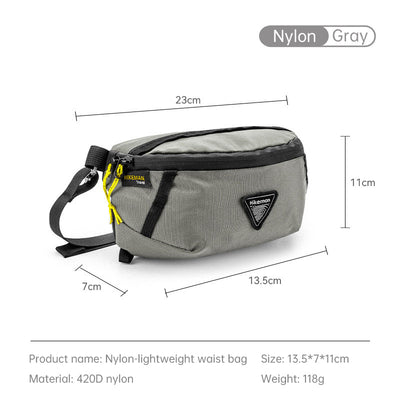 Hikeman waist bag, for outdoor sports, expands backpack, lightweight for travel/hiking.