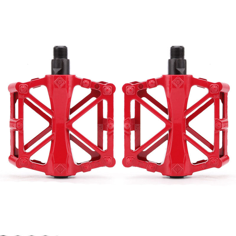 Mountain Bike Boxed Pedal All Aluminum Alloy Material Non-Slip Increase Widening Pedal Accessories