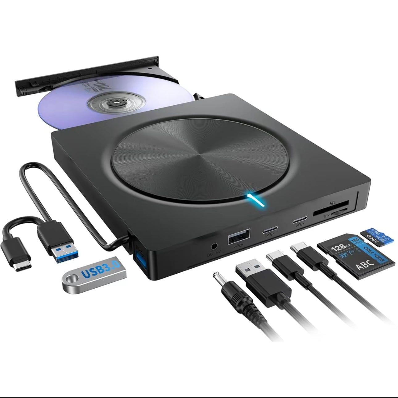 MemoraDrive USB-C DVD Burner V.I.P Digital Presence