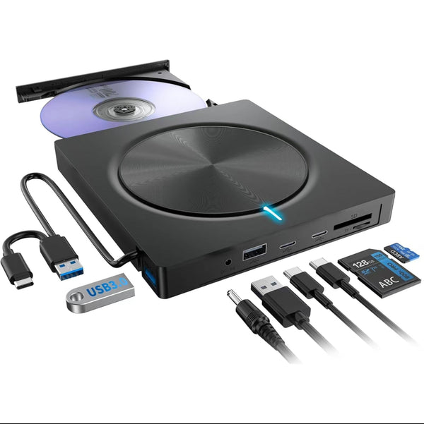MemoraDrive USB-C DVD Burner V.I.P Digital Presence