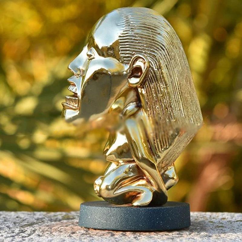 彫刻・オブジェ Indy Indiana Jones Idol Golden Fertility Statue Resin Fertility Idol