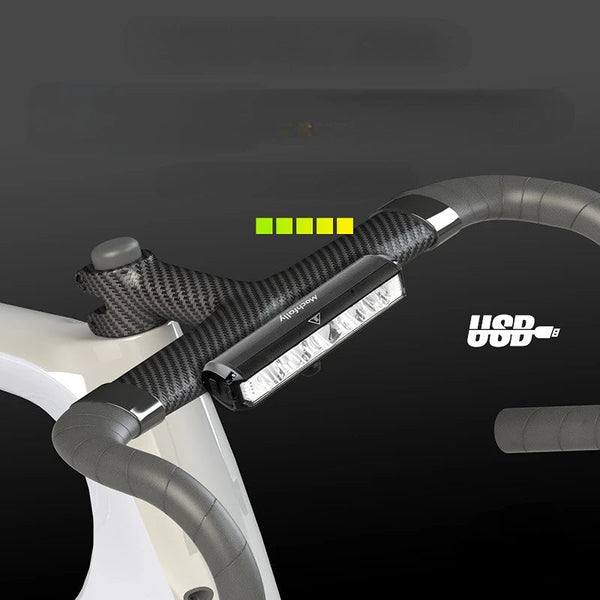 2600 Lumen Bicycle Lights Usb Charging Power Bank Aluminum Alloy Usb Bicycle Headlight Flashlight Waterproof Bike Accessories