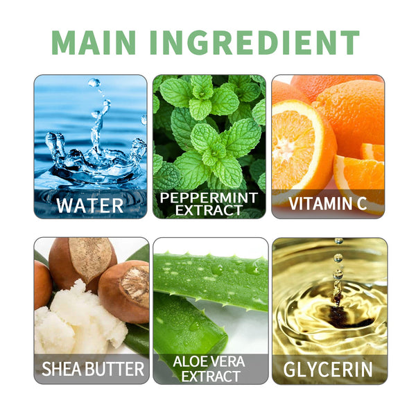 Peppermint Foot Cream, Repair The Foot Prevent Weather-Shack Desquamate Cracked Heels Moisturize Foot Care Cream