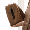 Solid wood tissue box simple household paper box hotel dining table office wooden paper box