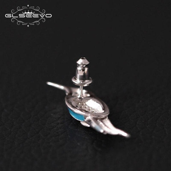 GLSEEVO Animal Brooches Luxury For Girls Daughter Gifts Cute Bird Brooch Broches De Mulheres De Luxo Handmade Jewelry GO0006