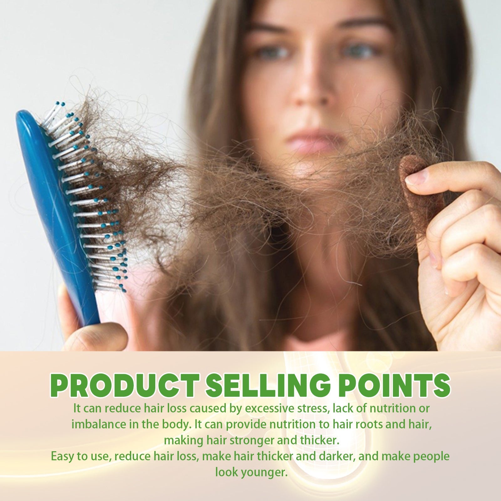 Dense Hair Spray Anti-Loss Hair Thickening And Strengthening Hair Treatment Dense Hair Spray