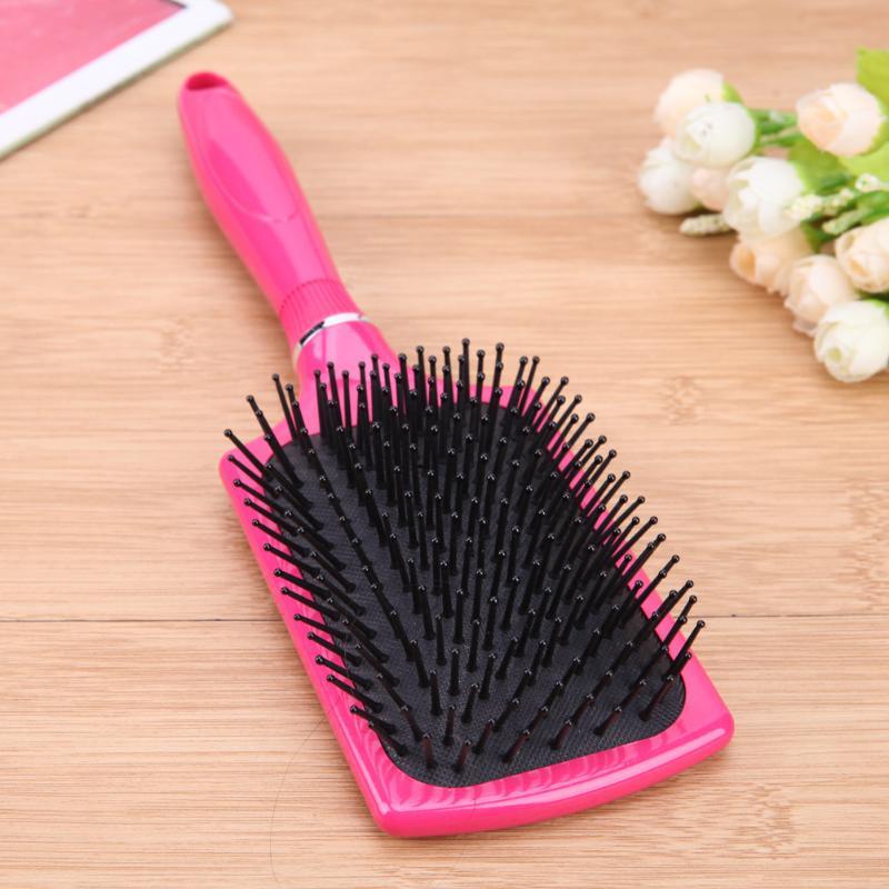 Hair Massage Comb Hairbrush Bristle&Nylon Women Wet Curly Hair Brush for Salon Hairdressing Styling Tools