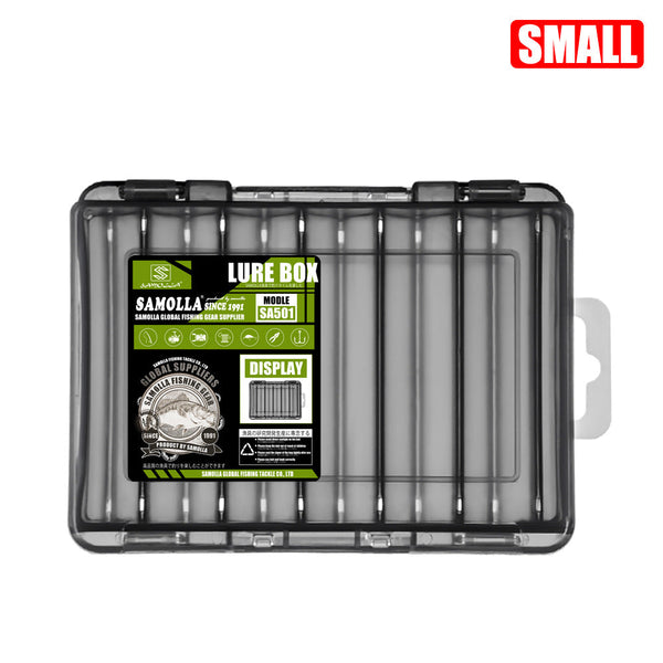 14-Compartment Fishing Tackle Box for Accessories, Lures & Hooks, Double-Sided Organizer.