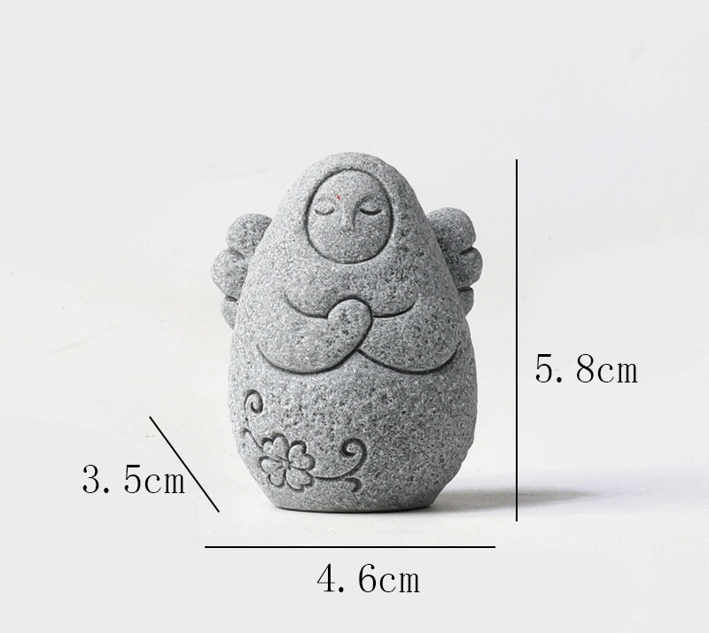 Legend of Zelda Hailia Goddess Ornament Hailaru Guardian God Simulation Model  Fish Tank Bonsai Scene Decoration