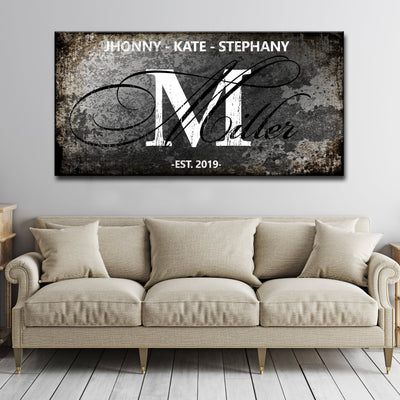 Family Sign XVIII