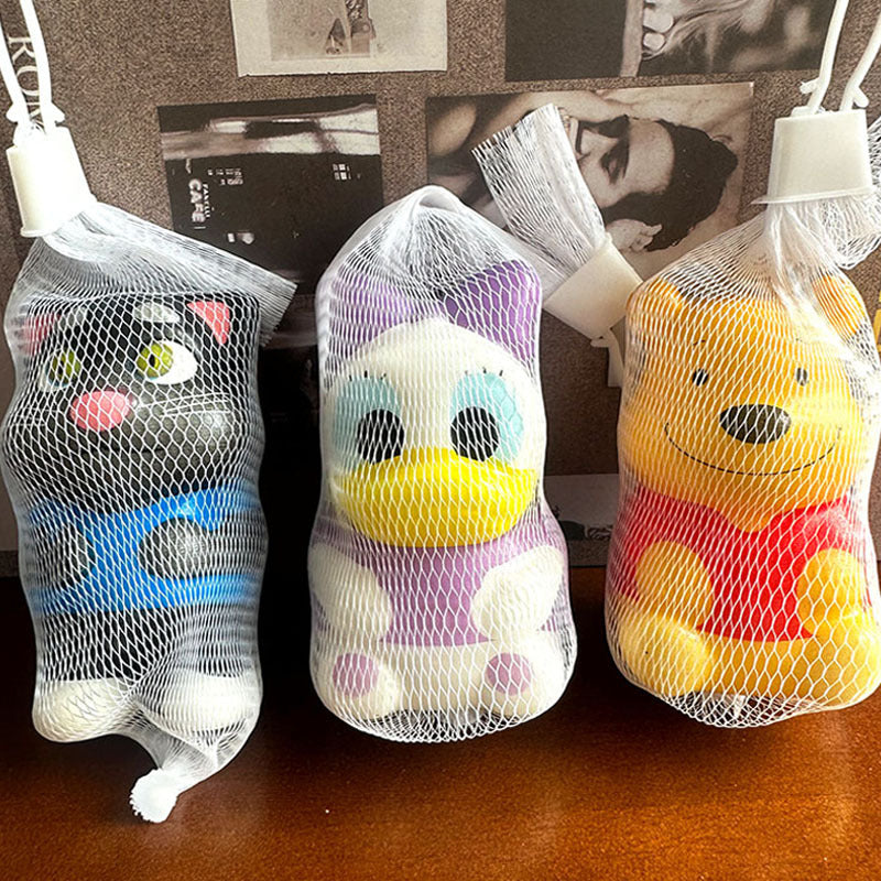 Netbag Egg Boy Party Pinch Music Stress Relief Toy Slow Rebound Ventilatory Artifact Cartoon Stress Relief Student Small Gift Item