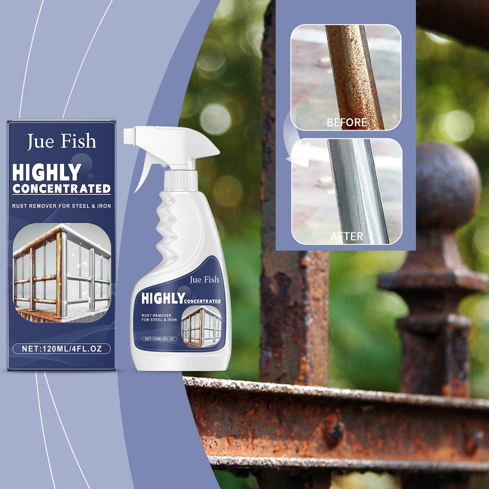 Steel Rust Remover Stainless Steel Rust Remover Cleaning Dish Sink Kitchen Utensils Cleaner