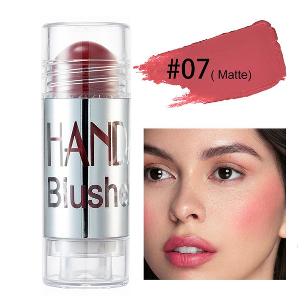 HANDAIYAN Chubby Crayon Blush Stick Moisturizing And Smooth Rouge Pen Blush Strip Cream Blush Stick Rouge