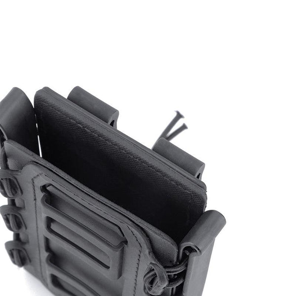 Live CS Tactical Waist Hanging Box 5.56&7.62 Elastic Scorpion Quick Pull Outdoor Multi purpose Kit