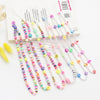 New Mixed Color Soft Pottery Pearl Mixed String Bohemian Simple Style Anti-Drop Function Mobile Phone Chain