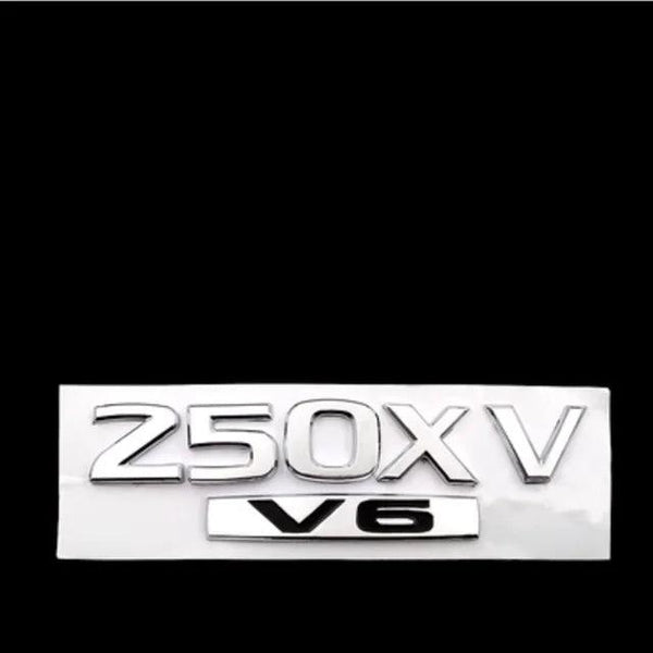 For  NISSAN  Teana  Auto Logos  Duke's rear tail logo  TEANA font  230JK-V6 English Standard  Letter labeling