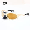 2025 Men's Outdoor Sunglasses: Y2K Cycling/Driving, Polarized, Windproof, INS Trendy