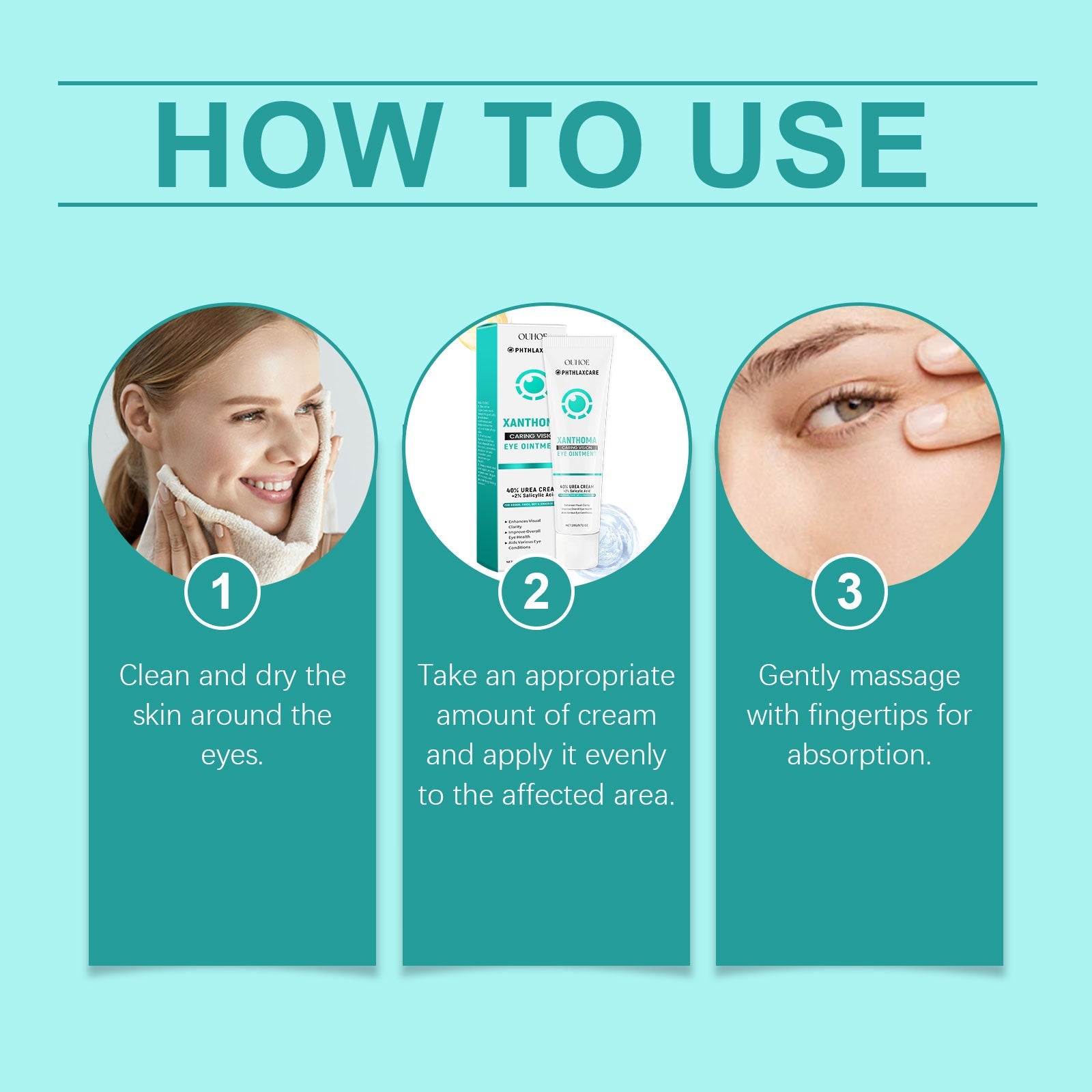 Eye Care Cream, Soothing Eye Discomfort With A Gentle Formula For Repairing And Moisturizing Eye Care Cream