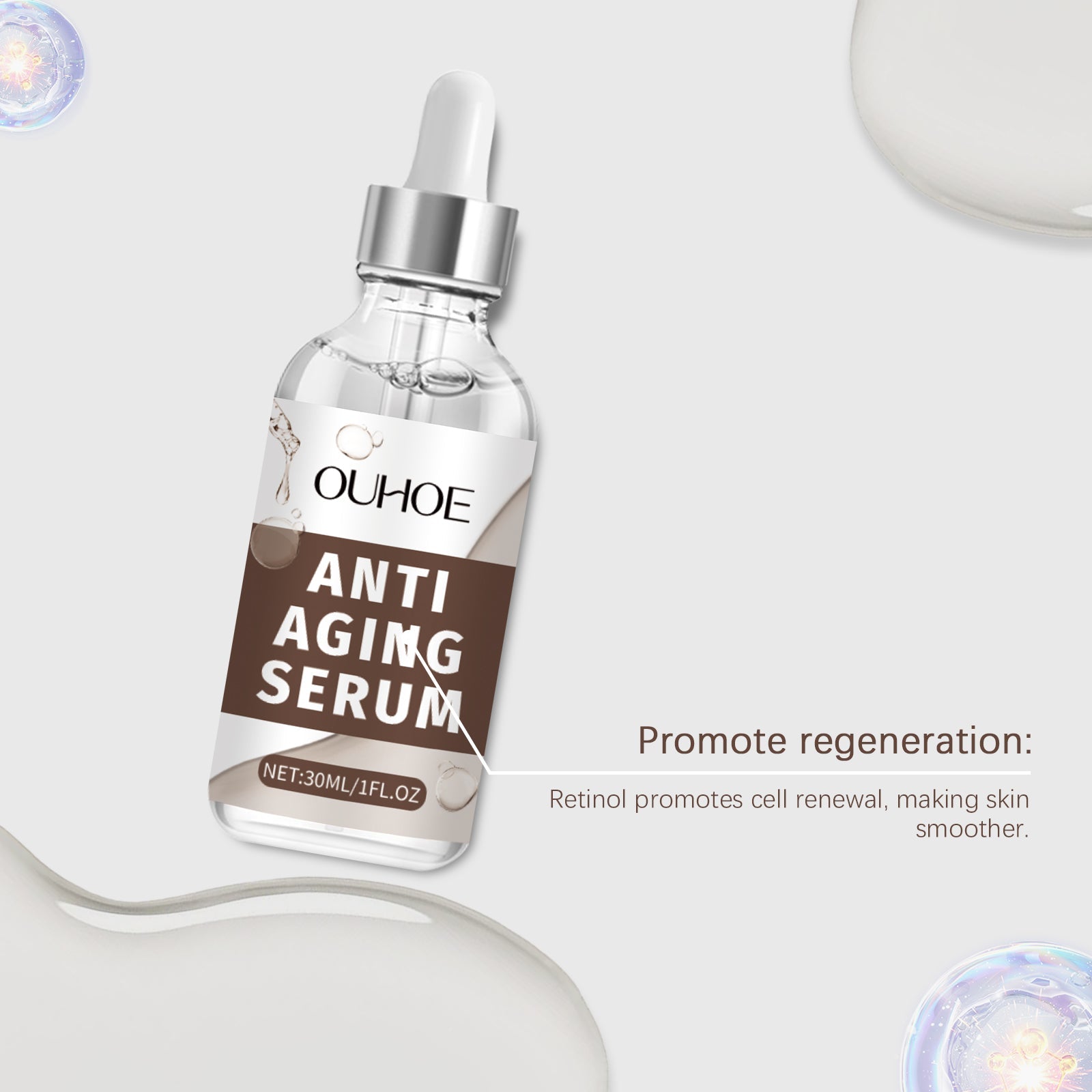 Facial Skin Care Essence, Gentle Moisturizing, Moisturizing, Light And Nourishing Facial Essence