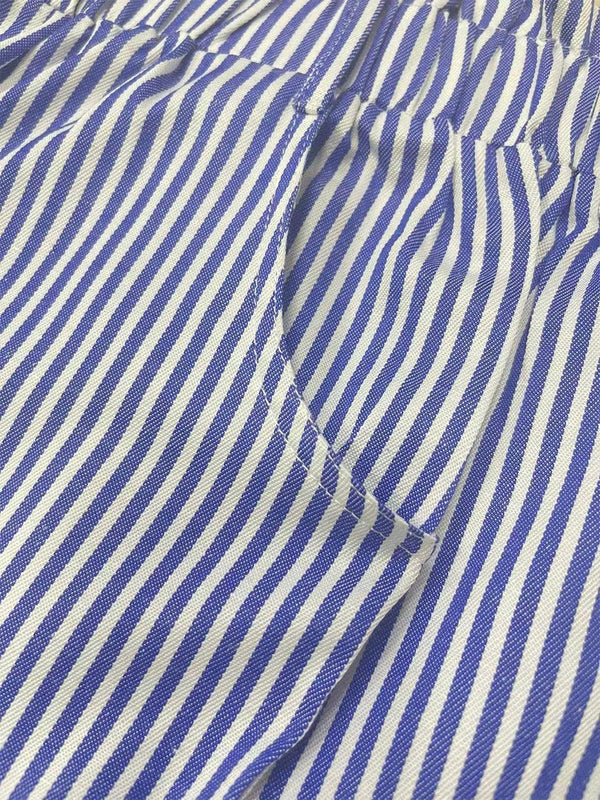 High Waist Striped Shorts